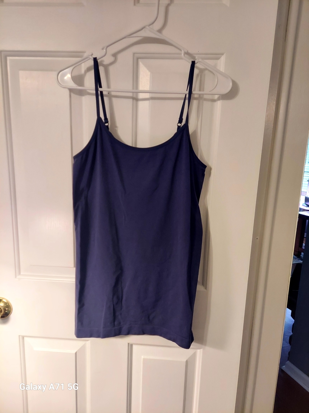 Apt. 9 Navy Adjustable-Strap Cami